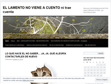 Tablet Screenshot of ellamentonovieneacuento.wordpress.com