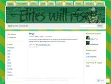 Tablet Screenshot of elitesofcparmy.wordpress.com