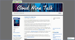 Desktop Screenshot of cloudninetalk.wordpress.com