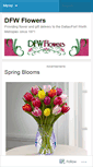 Mobile Screenshot of dfwflowers.wordpress.com