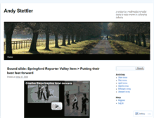 Tablet Screenshot of andystettler.wordpress.com