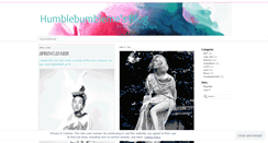 Desktop Screenshot of humblebumbleme.wordpress.com