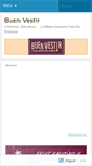 Mobile Screenshot of buenvestirltda.wordpress.com