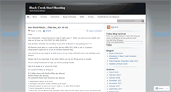 Desktop Screenshot of blackcreeksteel.wordpress.com