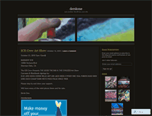 Tablet Screenshot of derskone.wordpress.com