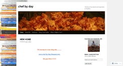 Desktop Screenshot of chefbyday.wordpress.com
