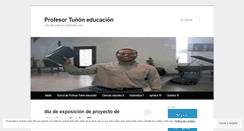 Desktop Screenshot of profesortunon.wordpress.com