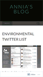 Mobile Screenshot of anniaquiroz.wordpress.com