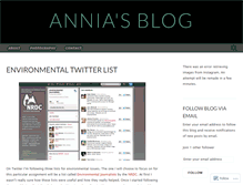 Tablet Screenshot of anniaquiroz.wordpress.com