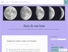 Tablet Screenshot of fasesdeunaluna.wordpress.com