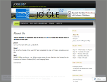 Tablet Screenshot of jogle07.wordpress.com