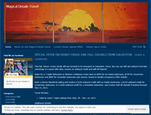 Tablet Screenshot of magicaldetailstravel.wordpress.com