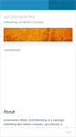 Mobile Screenshot of amberworks.wordpress.com