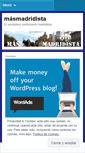 Mobile Screenshot of masmadridista.wordpress.com