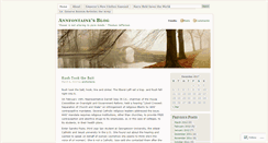 Desktop Screenshot of annfontaine.wordpress.com