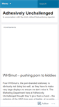 Mobile Screenshot of adhesivelyunchallenged.wordpress.com