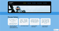 Desktop Screenshot of andicheat.wordpress.com