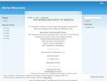 Tablet Screenshot of nordictales.wordpress.com