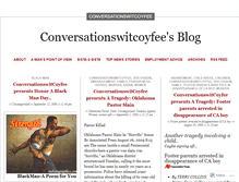 Tablet Screenshot of conversationswitcoyfee.wordpress.com