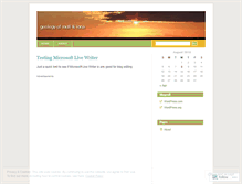 Tablet Screenshot of mullgeology.wordpress.com