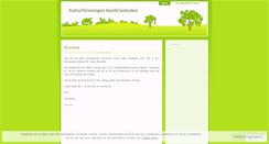 Desktop Screenshot of musikcentralen.wordpress.com