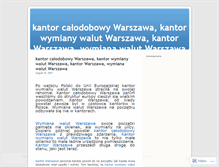 Tablet Screenshot of kantorwarszawa.wordpress.com