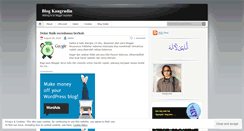 Desktop Screenshot of kangrudin.wordpress.com