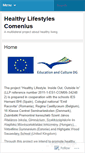 Mobile Screenshot of healthylifestylescomenius.wordpress.com