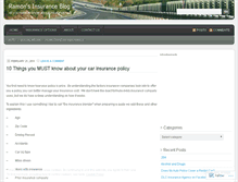 Tablet Screenshot of insuranceaz.wordpress.com