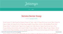 Desktop Screenshot of jetamyx.wordpress.com