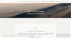 Desktop Screenshot of gentlemean.wordpress.com