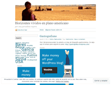 Tablet Screenshot of esbozandohorizontes.wordpress.com
