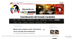 Desktop Screenshot of fmscarabobo.wordpress.com