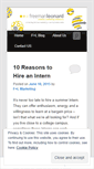 Mobile Screenshot of freemanleonard.wordpress.com