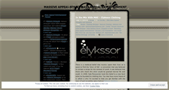 Desktop Screenshot of massappealentertainment.wordpress.com