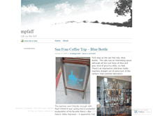 Tablet Screenshot of mpfaff.wordpress.com