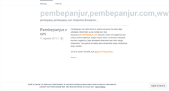Desktop Screenshot of pembepanjur.wordpress.com