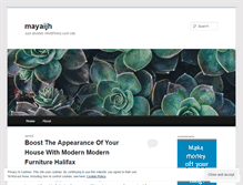 Tablet Screenshot of mayaijh.wordpress.com