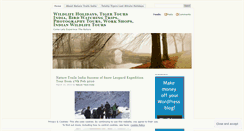 Desktop Screenshot of naturetrailsindia.wordpress.com
