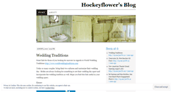 Desktop Screenshot of hockeyflower.wordpress.com