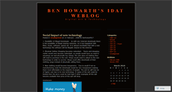 Desktop Screenshot of bhowarth.wordpress.com