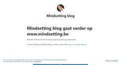 Desktop Screenshot of mindsettingcommunicatie.wordpress.com