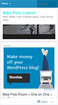Mobile Screenshot of bikepololisbon.wordpress.com