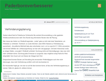 Tablet Screenshot of paderbornverbesserer.wordpress.com