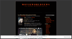 Desktop Screenshot of movieworldnews.wordpress.com