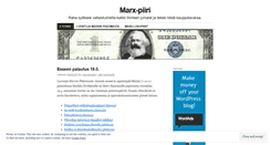 Desktop Screenshot of marxpiiri.wordpress.com