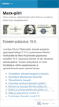 Mobile Screenshot of marxpiiri.wordpress.com