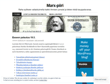 Tablet Screenshot of marxpiiri.wordpress.com