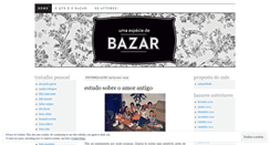 Desktop Screenshot of especiedebazar.wordpress.com
