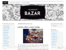 Tablet Screenshot of especiedebazar.wordpress.com